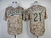 Cincinnati Reds #21 Todd Frazier 2014 Camo Jerseys,baseball caps,new era cap wholesale,wholesale hats