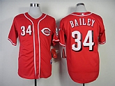 Cincinnati Reds #34 Bailey Red Jerseys,baseball caps,new era cap wholesale,wholesale hats