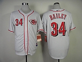 Cincinnati Reds #34 Bailey White Jerseys,baseball caps,new era cap wholesale,wholesale hats