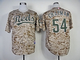 Cincinnati Reds #54 Aroldis Chapman 2014 Camo Jerseys,baseball caps,new era cap wholesale,wholesale hats