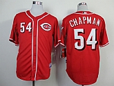 Cincinnati Reds #54 Aroldis Chapman Red Jerseys,baseball caps,new era cap wholesale,wholesale hats