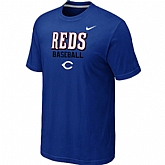 Cincinnati Reds 2014 Home Practice T-Shirt - Blue,baseball caps,new era cap wholesale,wholesale hats
