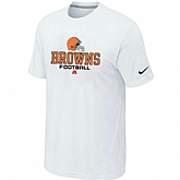 Cleveland Browns Critical Victory White T-Shirt,baseball caps,new era cap wholesale,wholesale hats