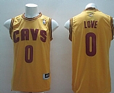 Cleveland Cavaliers #0 Love Revolution 30 Swingman Yellow Jerseys,baseball caps,new era cap wholesale,wholesale hats