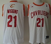Cleveland Cavaliers #21 Andrew Wiggins Revolution 30 Swingman White Jerseys,baseball caps,new era cap wholesale,wholesale hats