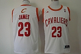 Cleveland Cavaliers #23 LeBron James Revolution 30 Swingman White Jerseys,baseball caps,new era cap wholesale,wholesale hats