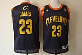Cleveland Cavaliers #23 LeBron James Swingman Black Jerseys,baseball caps,new era cap wholesale,wholesale hats