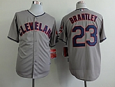 Cleveland Indians #23 Brantley Gray  Jerseys,baseball caps,new era cap wholesale,wholesale hats