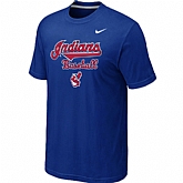 Cleveland Indians 2014 Home Practice T-Shirt - Blue,baseball caps,new era cap wholesale,wholesale hats