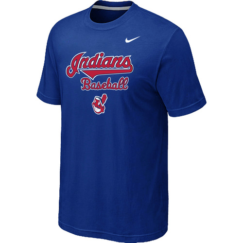 Cleveland Indians 2014 Home Practice T-Shirt - Blue