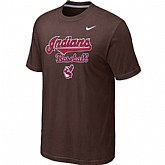 Cleveland Indians 2014 Home Practice T-Shirt - Brown,baseball caps,new era cap wholesale,wholesale hats