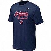 Cleveland Indians 2014 Home Practice T-Shirt - Dark blue,baseball caps,new era cap wholesale,wholesale hats