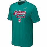 Cleveland Indians 2014 Home Practice T-Shirt - Green,baseball caps,new era cap wholesale,wholesale hats