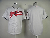 Cleveland Indians Blank 2013 White Jerseys,baseball caps,new era cap wholesale,wholesale hats