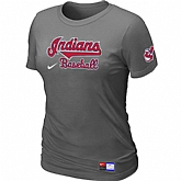 Cleveland Indians D.Grey Nike Women's Short Sleeve Practice T-Shirt,baseball caps,new era cap wholesale,wholesale hats