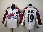 Colorado Avalanche #19 Joe Sakic White Jerseys,baseball caps,new era cap wholesale,wholesale hats