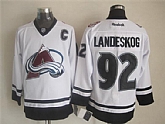 Colorado Avalanche #92 Gabriel Landeskog 2014 White Jerseys,baseball caps,new era cap wholesale,wholesale hats