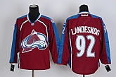 Colorado Avalanche #92 Gabriel Landeskog Red Jerseys,baseball caps,new era cap wholesale,wholesale hats