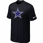 Dallas Cowboys Sideline Legend Authentic Logo T-Shirt Black,baseball caps,new era cap wholesale,wholesale hats