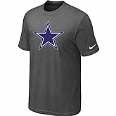 Dallas Cowboys Sideline Legend Authentic Logo T-Shirt Dark grey,baseball caps,new era cap wholesale,wholesale hats