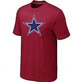 Dallas Cowboys Sideline Legend Authentic Logo T-Shirt Red,baseball caps,new era cap wholesale,wholesale hats