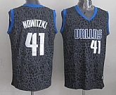 Dallas Mavericks #41 Dirk Nowitzki Black Leopard Fashion Jerseys,baseball caps,new era cap wholesale,wholesale hats
