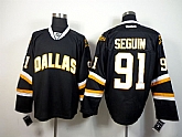 Dallas Stars #91 Tyler Seguin Black Jerseys,baseball caps,new era cap wholesale,wholesale hats