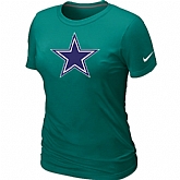 Dallas cowboys L.Green Women's Logo T-Shirt,baseball caps,new era cap wholesale,wholesale hats