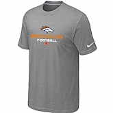 Danver Broncos Critical Victory light Grey T-Shirt,baseball caps,new era cap wholesale,wholesale hats