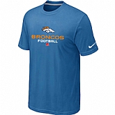 Denver Broncos Critical Victory light Blue T-Shirt,baseball caps,new era cap wholesale,wholesale hats