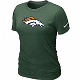 Denver Broncos D.Green Women's Logo T-Shirt,baseball caps,new era cap wholesale,wholesale hats