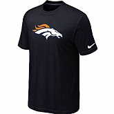 Denver Broncos Sideline Legend Authentic Logo T-Shirt Black,baseball caps,new era cap wholesale,wholesale hats