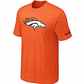 Denver Broncos Sideline Legend Authentic Logo T-Shirt Orange,baseball caps,new era cap wholesale,wholesale hats