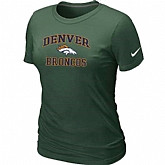 Denver Broncos Women's Heart & Soul D.Green T-Shirt,baseball caps,new era cap wholesale,wholesale hats