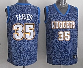 Denver Nuggets #35 Kenneth Faried Blue Leopard Fashion Jerseys,baseball caps,new era cap wholesale,wholesale hats