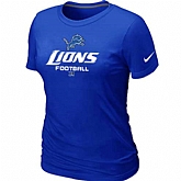 Detroit Lions Blue Women's Critical Victory T-Shirt,baseball caps,new era cap wholesale,wholesale hats