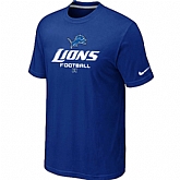 Detroit Lions Critical Victory Blue T-Shirt,baseball caps,new era cap wholesale,wholesale hats