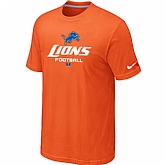 Detroit Lions Critical Victory Orange T-Shirt,baseball caps,new era cap wholesale,wholesale hats