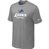 Detroit Lions Critical Victory light Grey T-Shirt,baseball caps,new era cap wholesale,wholesale hats