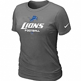 Detroit Lions D.Grey Women's Critical Victory T-Shirt,baseball caps,new era cap wholesale,wholesale hats