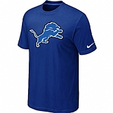 Detroit Lions Sideline Legend Authentic Logo T-Shirt Blue,baseball caps,new era cap wholesale,wholesale hats