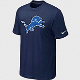 Detroit Lions Sideline Legend Authentic Logo T-Shirt D.Blue,baseball caps,new era cap wholesale,wholesale hats