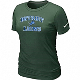 Detroit Lions Women's Heart & Soul D.Green T-Shirt,baseball caps,new era cap wholesale,wholesale hats