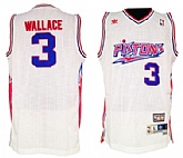 Detroit Pistons #3 Ben Wallace White Throwback Swingman Jerseys,baseball caps,new era cap wholesale,wholesale hats
