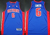 Detroit Pistons #6 Josh Smith Revolution 30 Swingman Blue Jerseys,baseball caps,new era cap wholesale,wholesale hats