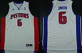 Detroit Pistons #6 Josh Smith Revolution 30 Swingman White Jerseys,baseball caps,new era cap wholesale,wholesale hats