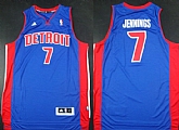 Detroit Pistons #7 Brandon Jennings Revolution 30 Swingman Blue Jerseys,baseball caps,new era cap wholesale,wholesale hats