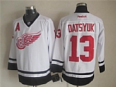 Detroit Red Wings #13 Pavel Datsyuk 2014 White Jerseys,baseball caps,new era cap wholesale,wholesale hats