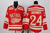 Detroit Red Wings #24 Brunner 2014 Winter Classic Red Jerseys,baseball caps,new era cap wholesale,wholesale hats