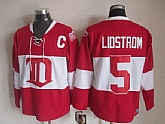 Detroit Red Wings #5 Nicklas Lidstrom C Patch Red Jerseys,baseball caps,new era cap wholesale,wholesale hats